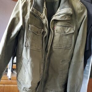 Men's LEVI Olive Green Utility Jacket